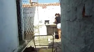 Brünett perses koos A mees juures the xxx lesbik casting. Lasin tohutu riista sisse.